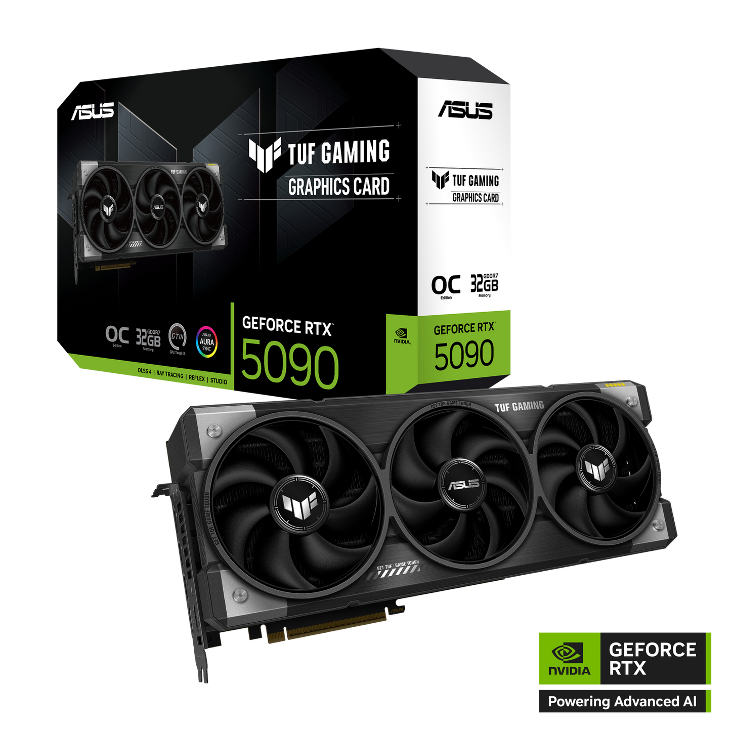 ASUS TUF Gaming TUF-RTX5090-O32G-GAMING NVIDIA GeForce RTX 5090 32 GB GDDR7 (90YV0LY0-M0NA00)