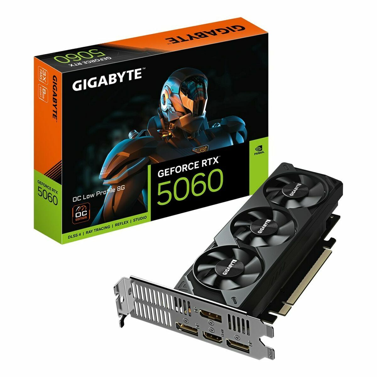 Graphics card Gigabyte GeForce RTX 5060 OC Low Profile 8G GEFORCE RTX 5060 8 GB GDDR7
