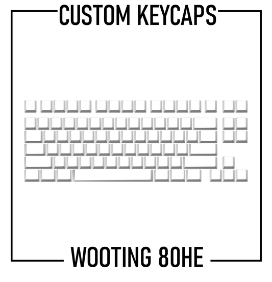 Design Studio - Wooting 80HE | Custom PBT Keycaps