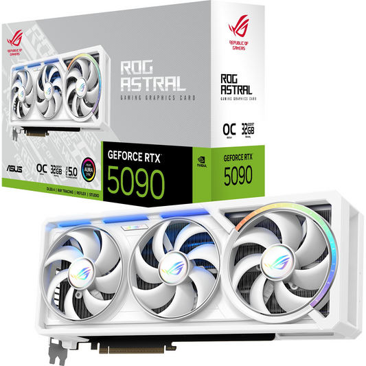 ASUS ROG Astral RTX 5090 O32G White Graphics Card