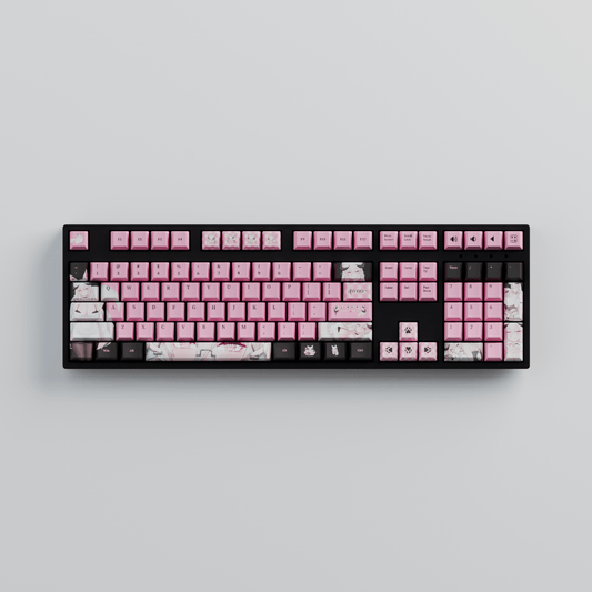 Fraeya 100% RGB Mechanical Keyboard + Keycaps(Collabs)