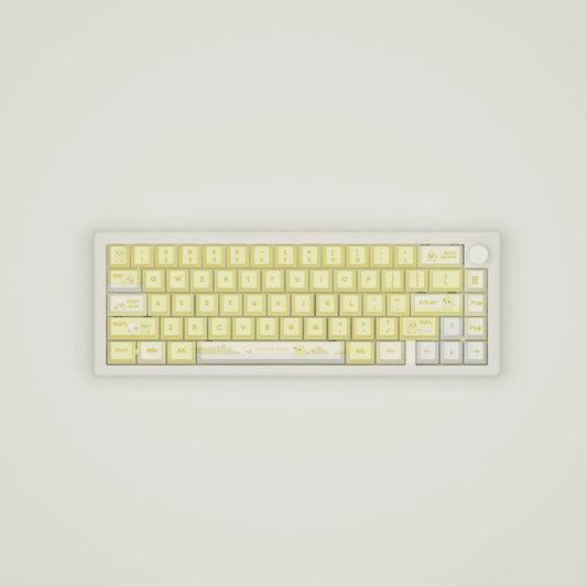 Quacky Duck Design Keycaps and Mechanical Keyboard